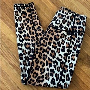 Leopard Print Workout Leggings
